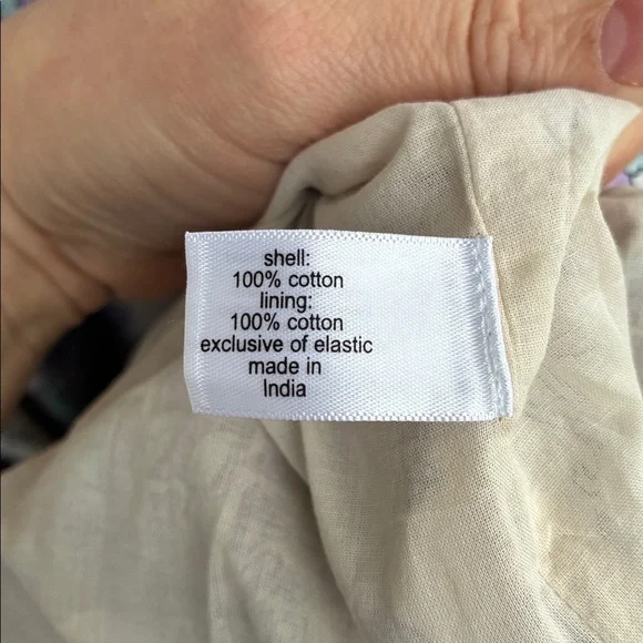 Lane Bryant Floral purple, blue and white tiered maxi dress with pockets - tags - Picture 9 of 12